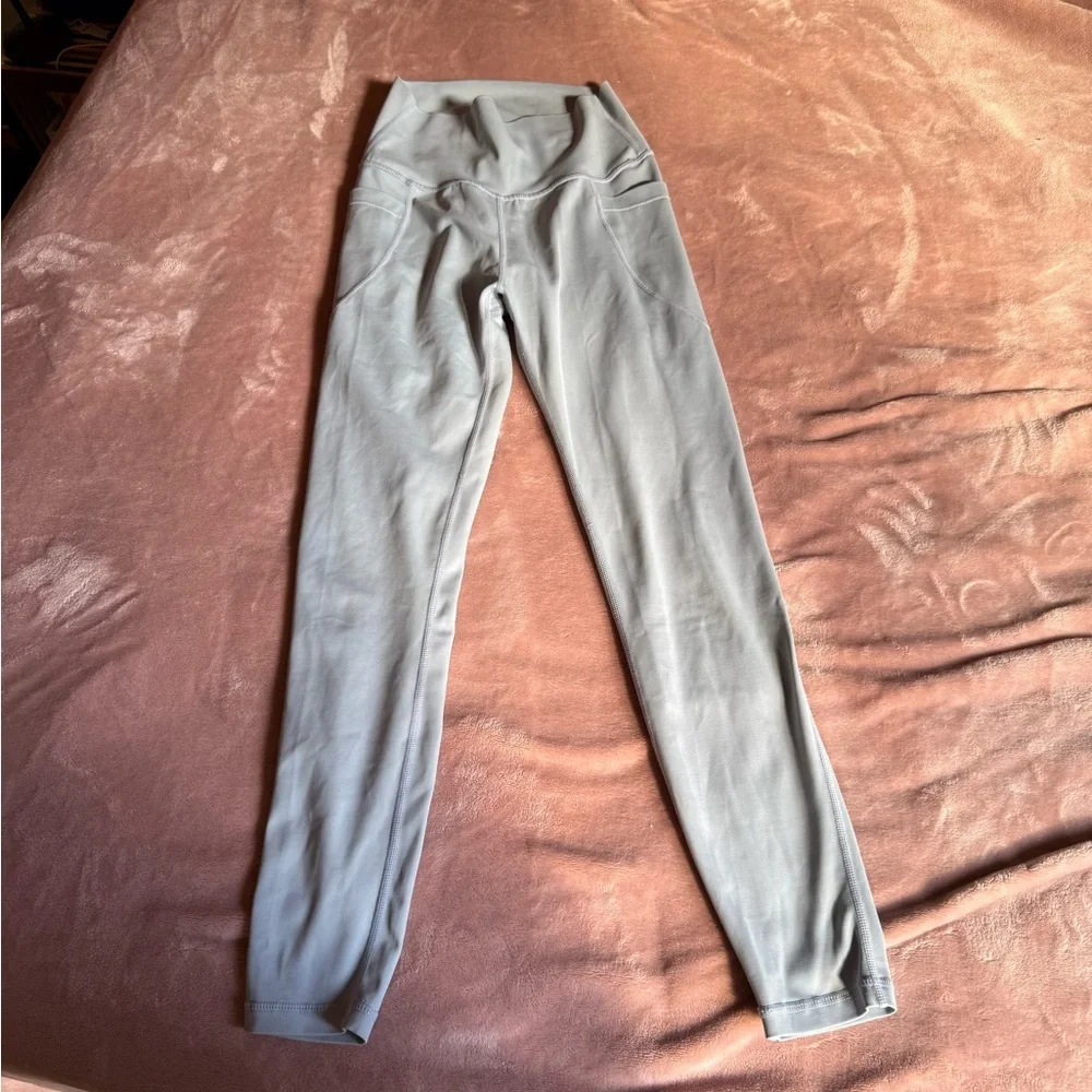 Light Blue Allfenix Sports Bra and Legging Set